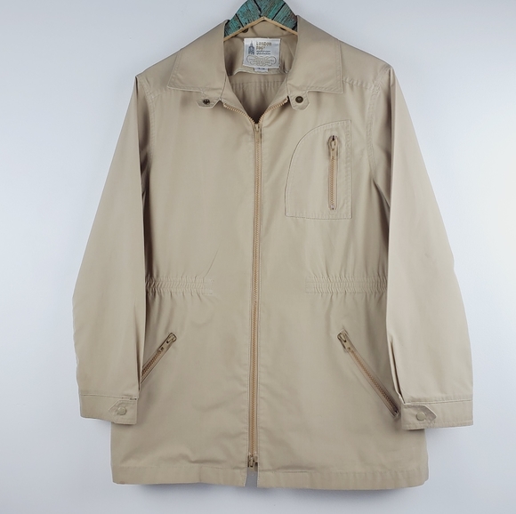 London Fog Jackets & Blazers - Vtg 1970's London Fog Jr's 15/16 Tan Jacket